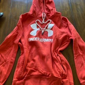 ORANGE Under armed hoodie 🧡